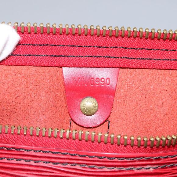 LOUIS VUITTON Epi Keepall 60 Boston Bag Red M42947 - Picture 12 of 16